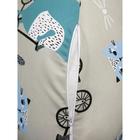 Подушка для беременных u-образная, размер 340 × 35 см, принт велосипедисты - Фото 4
