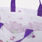 Сумка хозяйственная без застёжки, цвет фиолетовый - Фото 5