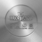 Сотейник LUXSTAHL, 2 л, d=16 см, h=10 см, металлическая крышка, капсульное дно, индукция, нержавеющая сталь - Фото 7