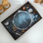 Поднос для завтрака с ручками Дарим Красиво «Прованс. Корица», 43×27.5×7 см, дерево, коричневый - Фото 2