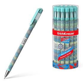 Ручка гелевая дизайн ErichKrause ColorTouch Emerald Wave, чернила/синие 50829