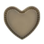 Форма для выпечки Доляна «Рифлёное сердце», 21×3 см, антипригарное покрытие - Фото 2