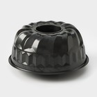 Форма для выпечки «Жаклин. Немецкий кекс», 22×10 см, антипригарное покрытие, цвет чёрный - Фото 4