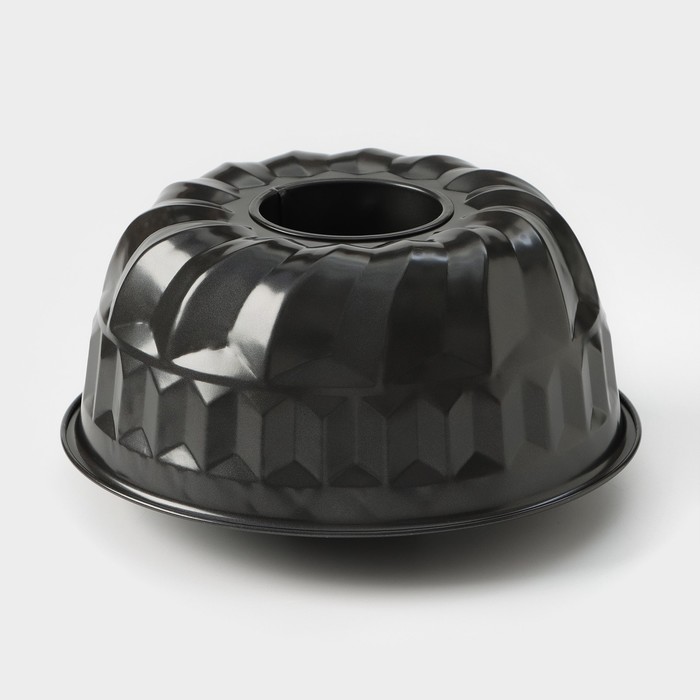 Форма для выпечки «Жаклин. Немецкий кекс», 22×10 см, антипригарное покрытие, цвет чёрный - фото 1908235685