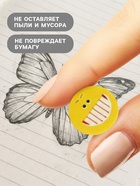 Набор ластиков фигурных Calligrata «Смайлы», 4 штуки, в блистере, МИКС - Фото 2