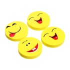 Набор ластиков фигурных Calligrata «Смайлы», 4 штуки, в блистере, МИКС - Фото 7