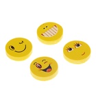 Набор ластиков фигурных Calligrata «Смайлы», 4 штуки, в блистере, МИКС - Фото 9