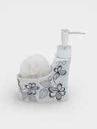 Дозатор для моющего средства с подставкой для губки Доляна «Романтика», 250 мл - Фото 2
