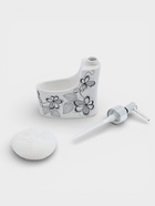 Дозатор для моющего средства с подставкой для губки Доляна «Романтика», 250 мл - Фото 3