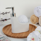 Дозатор для моющего средства с подставкой для губки Доляна «Мечта», 250 мл - Фото 2