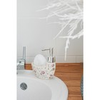 Дозатор для моющего средства с подставкой для губки Доляна «Вечерний звон», 160 мл - Фото 8