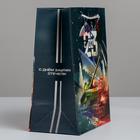 Пакет подарочный ламинированный вертикальный, упаковка, «С Днём Защитника Отечества», MS 18 х 23 х 10 см - Фото 2