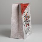 Пакет подарочный ламинированный вертикальный, упаковка, «Настоящему Мужчине», ML 23 х 27 х 11,5 см - Фото 2