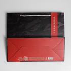 Пакет ламинированный горизонтальный «С 23 февраля», ML 27 × 23 × 11,5 см - фото 809190007