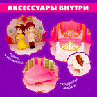 Кукольный домик «Сказочный замок» с мебелью, фигурками и аксессуарами - Фото 3