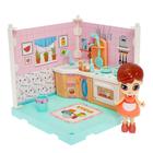 Пластиковый домик для кукол «В гостях у Молли» кухня, с куклой и аксессуарами - Фото 3