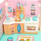 Пластиковый домик для кукол «В гостях у Молли» кухня, с куклой и аксессуарами - Фото 5