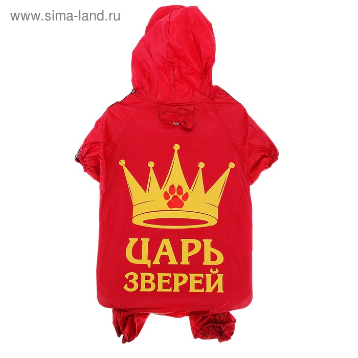 Комбинезон-дождевик 4XL "Царь зверей" (ДС 60 см, ОГ 85 см) - Фото 1