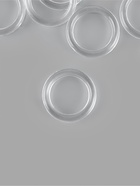 Кольцо для бретелей, пластиковое, 10 мм, 100 шт., прозрачное - Фото 2