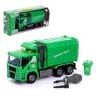 Конструктор винтовой «Мусоровоз», световые и звуковые эффекты, 88 деталей - Фото 1