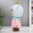 Сувенир полистоун "Малышка в шапочке единорога" 15,5х8,5х5,5 см - фото 61874281