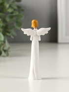 Фигурка полистоун «Ангел в белом платье с книгой, голубем, цветами», 10.5×4.8×2 см, МИКС - Фото 4