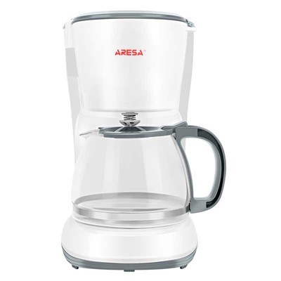 Кофеварка ARESA AR-1608, капельная, 750 Вт, 1.25 л, белая