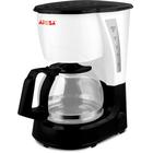 Кофеварка ARESA AR-1609, капельная, 600 Вт, 0.6 л, чёрно-белая - Фото 1