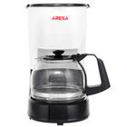 Кофеварка ARESA AR-1609, капельная, 600 Вт, 0.6 л, чёрно-белая - Фото 4