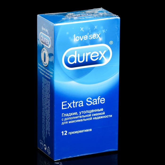 Презервативы №12 DUREX Extra Safe (утолщенные) - Фото 1