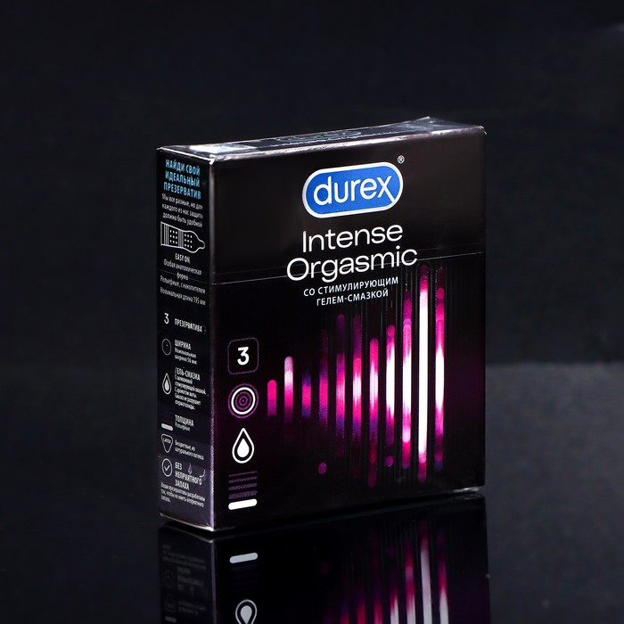 Презервативы №3 DUREX Intense Orgasmic - Фото 1