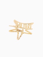 Крабик для волос «Валери», звезда, 4.5 см, золото - Фото 4