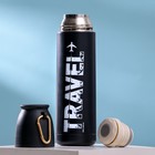 Термос с карабином Travel, 500 мл, сохраняет тепло 14 ч - Фото 2