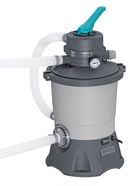 Бассейн каркасный стальной Bestway Hydrium 56574, 366×122 см, песчаный фильтр-насос, лестница, тент, круглый - Фото 21