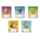 Тетрадь 12 листов в клетку, ErichKrause «Корги», обложка мелованный картон, блок офсет 100% белизна, МИКС (1 вид в спайке) - Фото 10