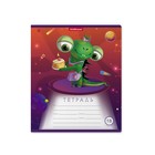 Тетрадь 18 листов в клетку, ErichKrause Cosmic Monsters, обложка мелованный картон, блок офсет 100% белизна, МИКС (1 вид в спайке) (комплект 10 шт) - фото 24146611