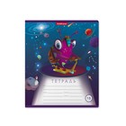 Тетрадь 18 листов в клетку, ErichKrause Cosmic Monsters, обложка мелованный картон, блок офсет 100% белизна, МИКС (1 вид в спайке) (комплект 10 шт) - фото 25364657