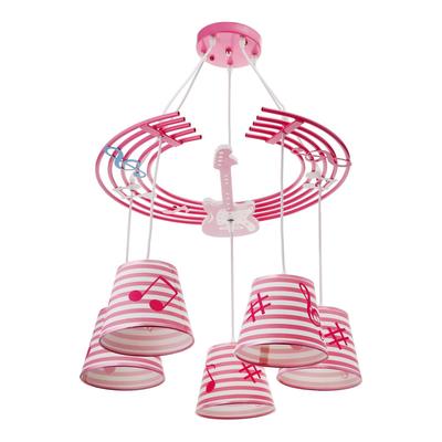 Люстра 86204/5 E27 40 Вт розовый 59×54×27-107 см BayerLux