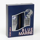 Подарочный набор мужской MINI Blue Marine: шампунь, 250 мл + гель для душа, 250 мл - Фото 1