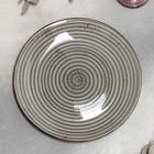 Тарелка обеденная BY BONE «Суприм», d=25 см, фарфор, серая - Фото 1