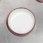 Миска «Ардент», 450 мл, d=14 см, штабелируемая, фарфор, красная - Фото 2