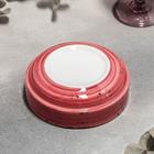 Миска «Ардент», 450 мл, d=14 см, штабелируемая, фарфор, красная - Фото 3