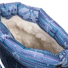 Сапоги комбинированные с фиксатором, утепл. иск. мехом, с цветным рисунком, С-35.350Б, до -25°C - фото 26893321