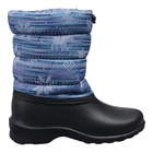 Сапоги комбинированные с фиксатором, утепл. иск. мехом, с цветным рисунком, С-35.350Б, до -25°C - фото 26893316