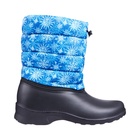 Сапоги комбинированные с фиксатором, утепл. иск. мехом, с цветным рисунком,р. 41, до -25°C - фото 26157056