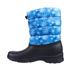 Сапоги комбинированные с фиксатором, утепл. иск. мехом, с цветным рисунком,р. 41, до -25°C - фото 26157057