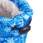 Сапоги комбинированные с фиксатором, утепл. иск. мехом, с цветным рисунком,р. 41, до -25°C - фото 26157060