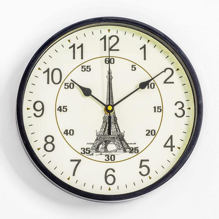 Часы настенные "Париж", d-25 см - Фото 1
