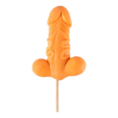 Карамель на палочке "Влечение", оранжевый, (18+), 140 г