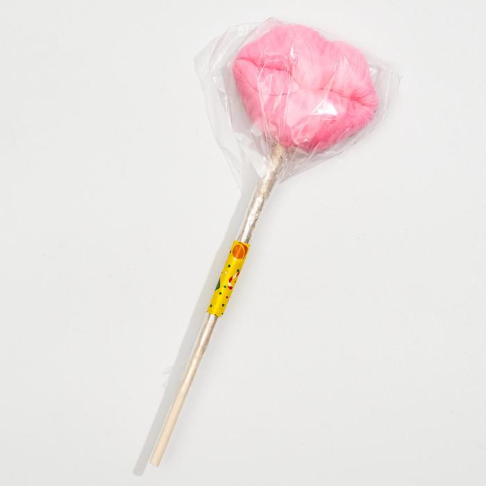 Карамель на палочке «Губки лолли», розовые, 18 г - фото 1908652305